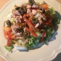 Yokchina's cooksnap of when they made スペイン風美味しいサラダ.