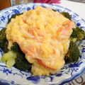 どら1981's cooksnap of when they made ブロッコリーのかに玉あんかけ.