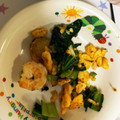 Ms.たんぽぽ's cooksnap of when they made エビと小松菜ふんわり卵炒め♡彩りあんかけ.