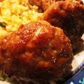Nöööla♡'s cooksnap of when they made ◆簡単もやしハンバーグの照り焼き◆.