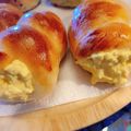 komugiko4's cooksnap of when they made HBで♡たまごたっぷり♪卵サラダコルネ.