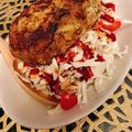 komugiko4's cooksnap of when they made 肉じゃがde揚げないヘルシーコロッケ丼.