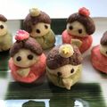 かなぴょこりん's cooksnap of when they made * クッキーで✿おひなさま *.