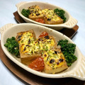 お料理ニャロメ's cooksnap of when they made 厚揚げの味噌マヨネーズ焼き.