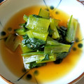 ＊キーツニャン＊'s cooksnap of when they made 簡単一品＊小松菜の煮浸し.
