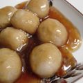 ふぁびこ's cooksnap of when they made 残ったご飯と里芋で！もちもちみたらし団子.