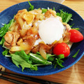 サンフラッツ's cooksnap of when they made とりもも照り丼～温玉のせ～.