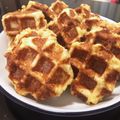 ikimkit's cooksnap of when they made 炊飯器で簡単発酵！ベルギーワッフル.