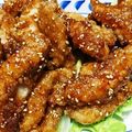 クックIT1UFK☆'s cooksnap of when they made 豚肉のかりん上げ.