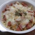 麻由ちゃん's cooksnap of when they made スパムの和風ドリア.