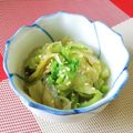 Newチヨコっと♪'s cooksnap of when they made レタスのおひたし.