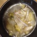 kananamama's cooksnap of when they made ブロッコリーの中華スープ.