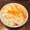 ☆なおみんみ☆'s cooksnap of when they made 人参ツナ炊き込みご飯(無水鍋QC使用).