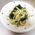 ☆まさみ's cooksnap of when they made 簡単に♪節約♪もやしときゅうりのナムル♪.