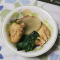 ねこがだいすき's cooksnap of when they made 油揚げの肉詰めと大根の煮物.