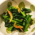☆ポン太☆'s cooksnap of when they made ナンプラーだけ　　ほうれん草の油炒め.