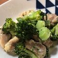 ひーたんゆーたんまま's cooksnap of when they made 鳥ももとブロッコリーの明太マヨ炒め.