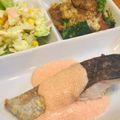 zaike's cooksnap of when they made 真鱈のムニエル たらこソース.