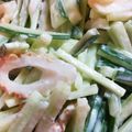 ハニイとムサシ's cooksnap of when they made ちくわときゅうりのかんたんサラダ✰*.