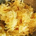 えなみつ★'s cooksnap of when they made 残った茹でパスタで☆パスタポテサラ.