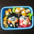 ７２５！'s cooksnap of when they made 簡単！可愛い♪キャラ弁当♪ひな祭りだよ♪.
