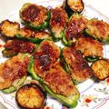 つみきき's cooksnap of when they made フライパンで簡単◎ピーマンの肉詰め.