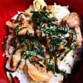 クックメイ☆'s cooksnap of when they made 鶏むね肉の焼き鳥丼.