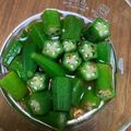 tomoチィ's cooksnap of when they made 白だしオクラマリネ★簡単常備菜・お弁当！.