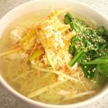 ≡sakky≡'s cooksnap of when they made ★ささみラーメン★.