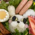 ちろろん。's cooksnap of when they made キャラ弁♪うさぎ100%.