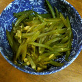 B～茶's cooksnap of when they made 茎わかめと生姜の油炒め.