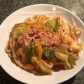 栗丸うさぎ's cooksnap of when they made 野菜たっぷり焼うどん♡.