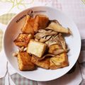 えつエツ's cooksnap of when they made ヒラタケと絹揚げのめんつゆバター焼き。.