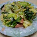 月と黒猫's cooksnap of when they made レポ感謝！5分簡単キャベツと卵の野菜炒め.