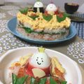 2483's cooksnap of when they made カップちらし寿司でひな祭り♡茹で玉お雛様.