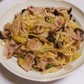 yococchi's cooksnap of when they made さっぱりレモン塩やきそば.