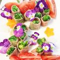うさぽぽちゃん's cooksnap of when they made ひな祭りに＊菜の花の生ハム巻き.