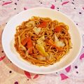 Richland☆Y's cooksnap of when they made 子供も食べやすい辛さの焼きそば.
