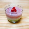 ベジーーーータ's cooksnap of when they made ひな祭り♪果物と牛乳の菱餅風寒天ゼリー.