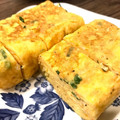 ウマナミ's cooksnap of when they made 桜えびと万能ねぎの卵焼き.