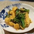 ottoseiouu's cooksnap of when they made 醤油マヨde菜の花の卵とじ.