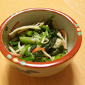 もんしゅしゅ's cooksnap of when they made ほうれん草とカニカマの柚子胡椒おひたし.