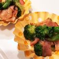 y_u♡'s cooksnap of when they made 副菜！ベーコンとブロッコリーの温サラダ☆.