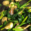 コッピー３０５'s cooksnap of when they made 茄子とほうれん草の簡単炒め.