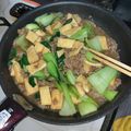 クックA65CB3☆'s cooksnap of when they made 牛肉とエリンギとチンゲン菜の中華炒め煮♪.