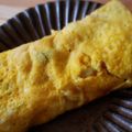 つばき417's cooksnap of when they made 美味しいわさび入りだし巻き卵焼.