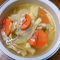 りーこ☆睡眠第一's cooksnap of when they made セロリの葉っぱがおいしいスープ.