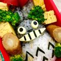 ハルママ＊°'s cooksnap of when they made キャラ弁*トトロ弁当★.