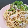 Jo～Jo～'s cooksnap of when they made しらすの塩昆布マヨパスタ.