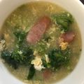 なつきよう's cooksnap of when they made 卵とグリーンリーフのほっこり中華スープ.